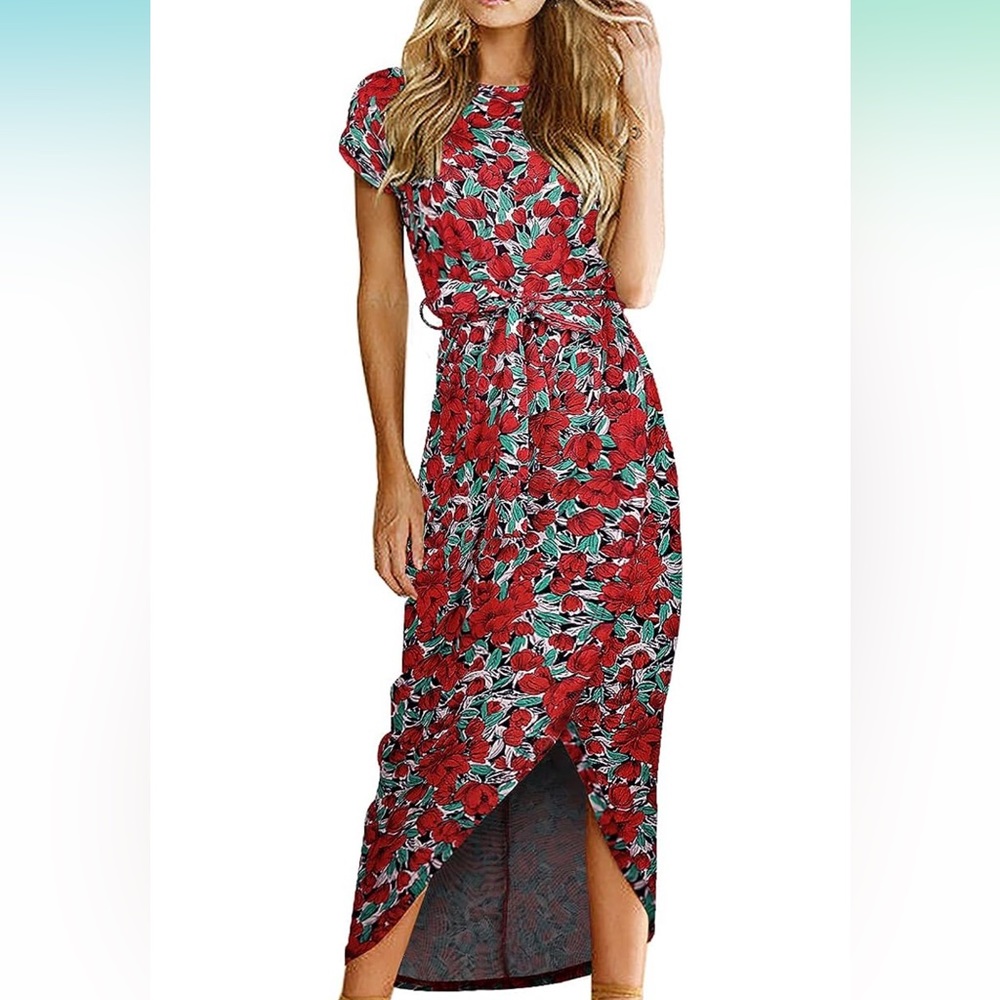 Yidarton floral dress size xl